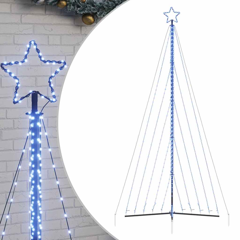 Vidaxl LED Weihnachtsbaum 570 LEDs 399 cm Blau