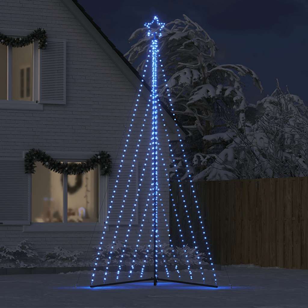 Vidaxl LED Weihnachtsbaum 570 LEDs 399 cm Blau