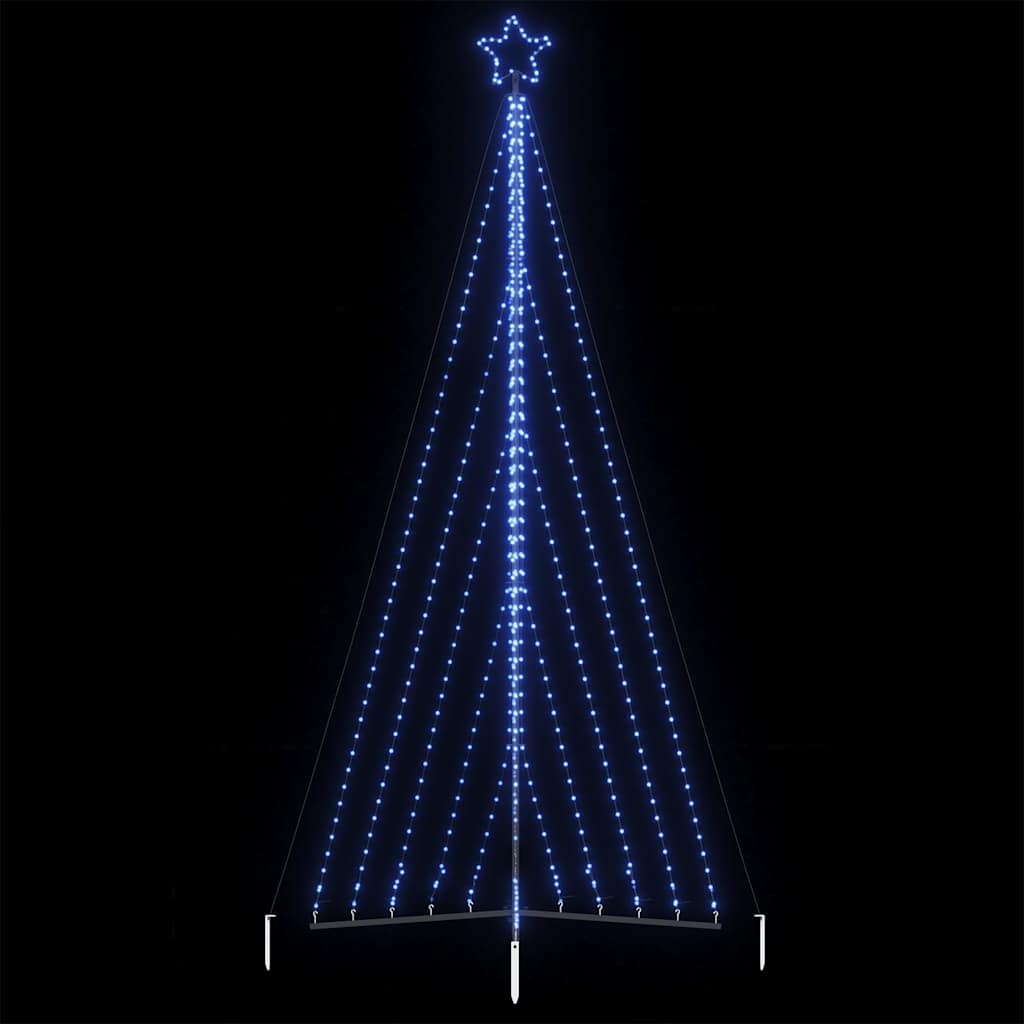 Vidaxl LED Weihnachtsbaum 570 LEDs 399 cm Blau