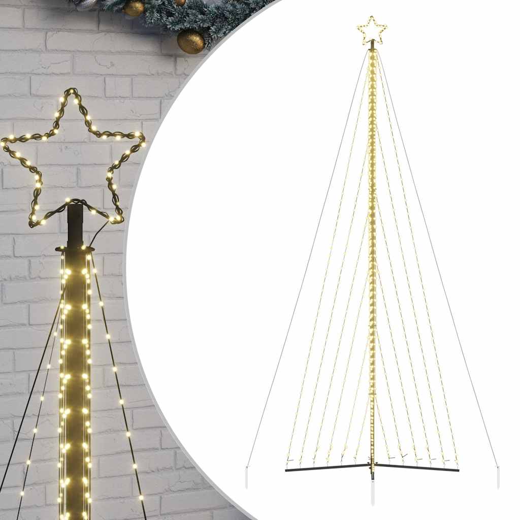 VIDAXL LED Weihnachtsbaum 789 LEDs warmes Weiß 476 cm