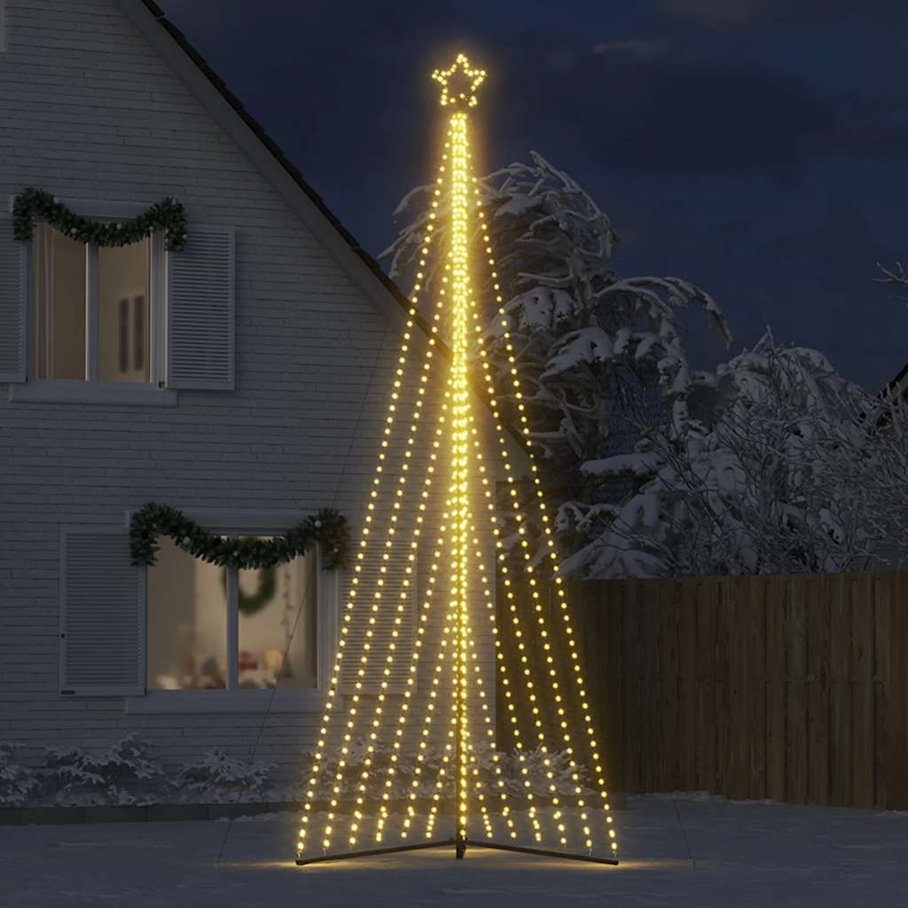VIDAXL LED Weihnachtsbaum 789 LEDs warmes Weiß 476 cm