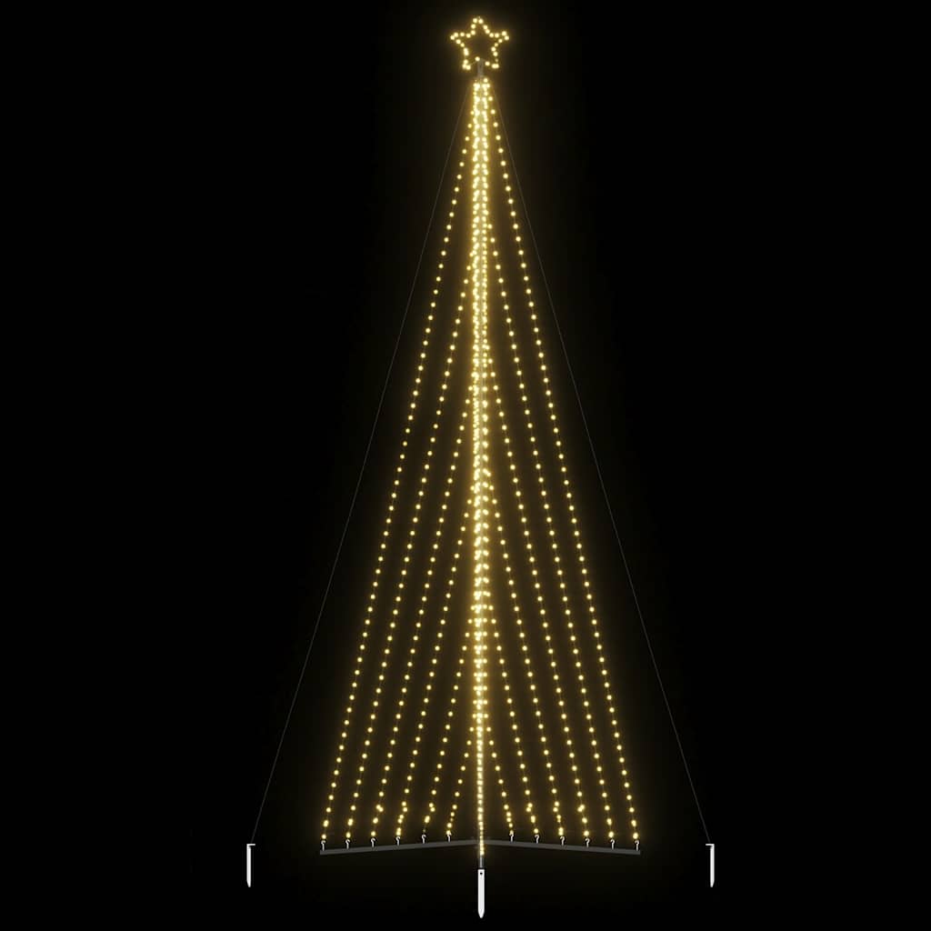 VIDAXL LED Weihnachtsbaum 789 LEDs warmes Weiß 476 cm