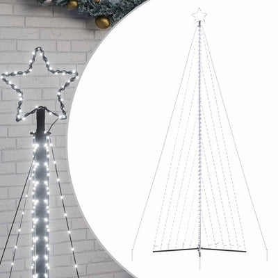 VIDAXL LED Weihnachtsbaum 789 LEDs kalt Weiß 476 cm