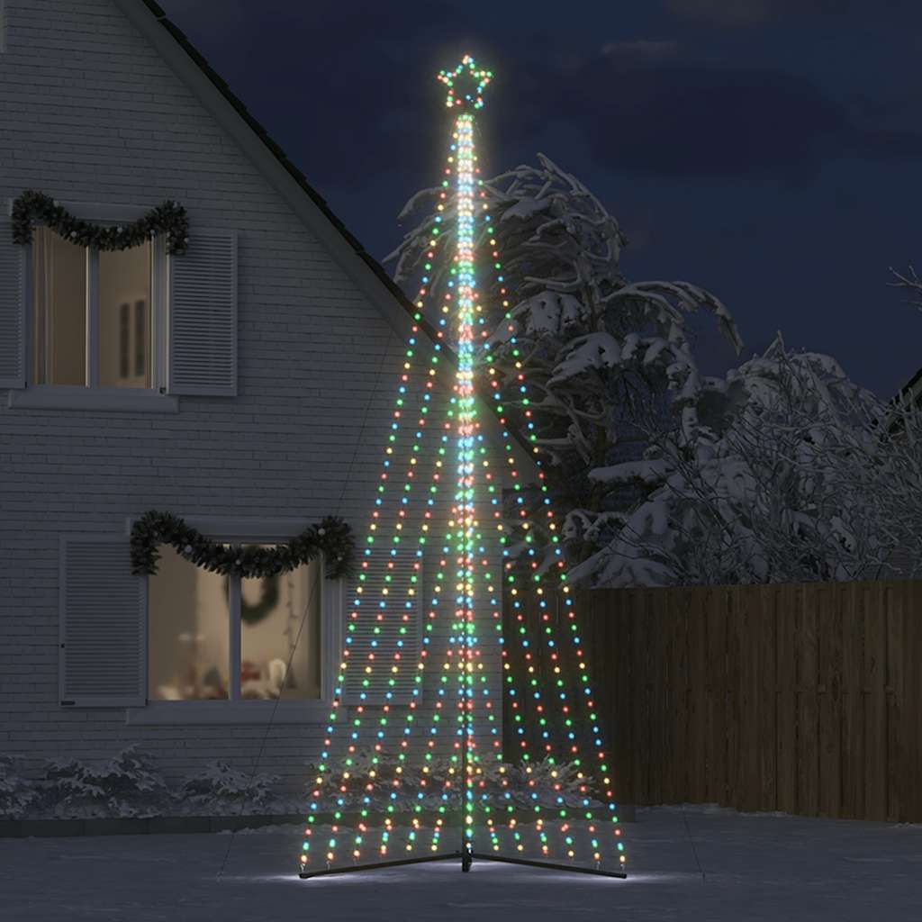 Vidaxl LED Weihnachtsbaum 789 LEDs Bunt 476 cm