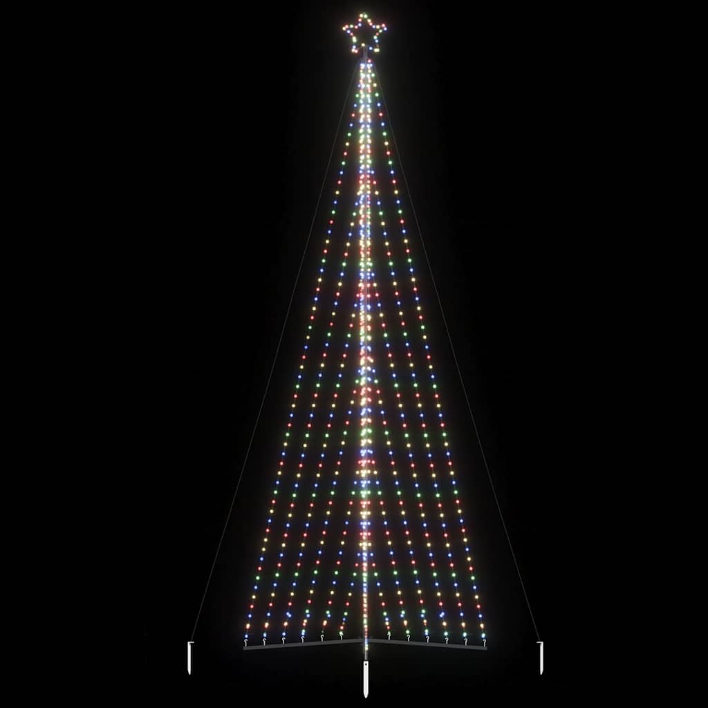 Vidaxl LED Weihnachtsbaum 789 LEDs Bunt 476 cm