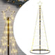 Vidaxxl LED-Weihnachtsbaum 200 LEDs warmweiß 180 cm