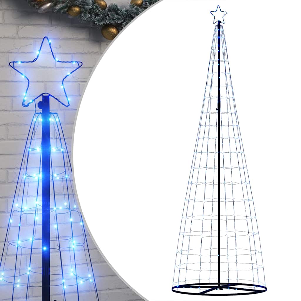 Vidaxl LED Weihnachtsbaum 550 LEDs 304 cm Blau