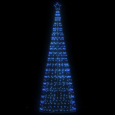 Vidaxl LED Weihnachtsbaum 550 LEDs 304 cm Blau