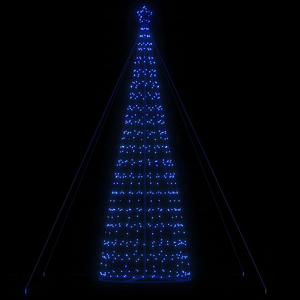 Vidaxl LED Weihnachtsbaum 1534 LEDs 503 cm Blau