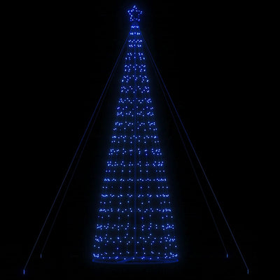Vidaxl LED Weihnachtsbaum 1534 LEDs 503 cm Blau