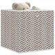 VIDAXL -Speicherboxen 10 PCs falten 32x32x32 cm UNTENT FOLM BROWN