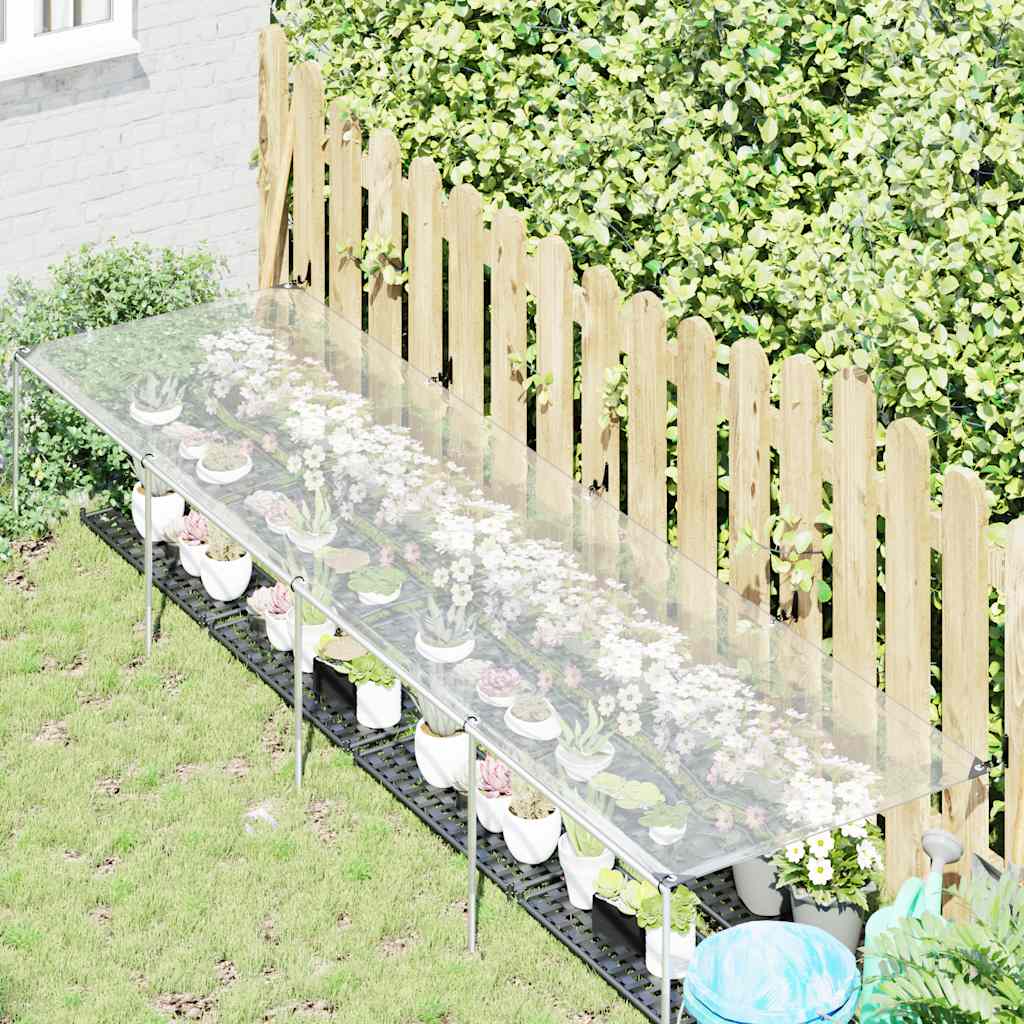 Vidaxxl Pflanzenabdeckung mit Ösen 1x4 m Polyethylen