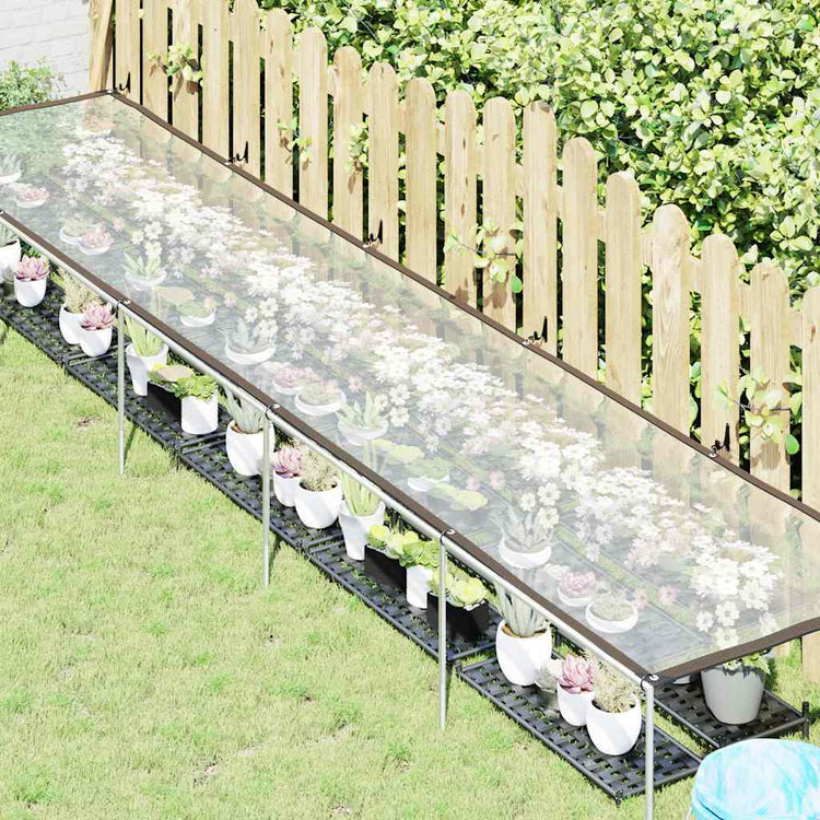 Vidaxxl Pflanzenabdeckung mit Ösen 1x5 m Polyethylen