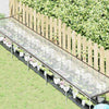Vidaxxl Pflanzenabdeckung mit Ösen 1x6 m Polyethylen