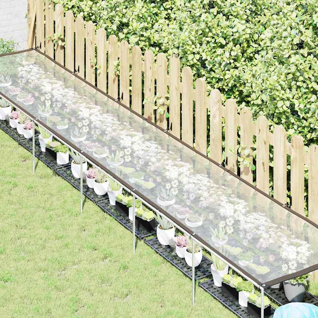 Vidaxxl Pflanzenabdeckung mit Ösen 1x6 m Polyethylen
