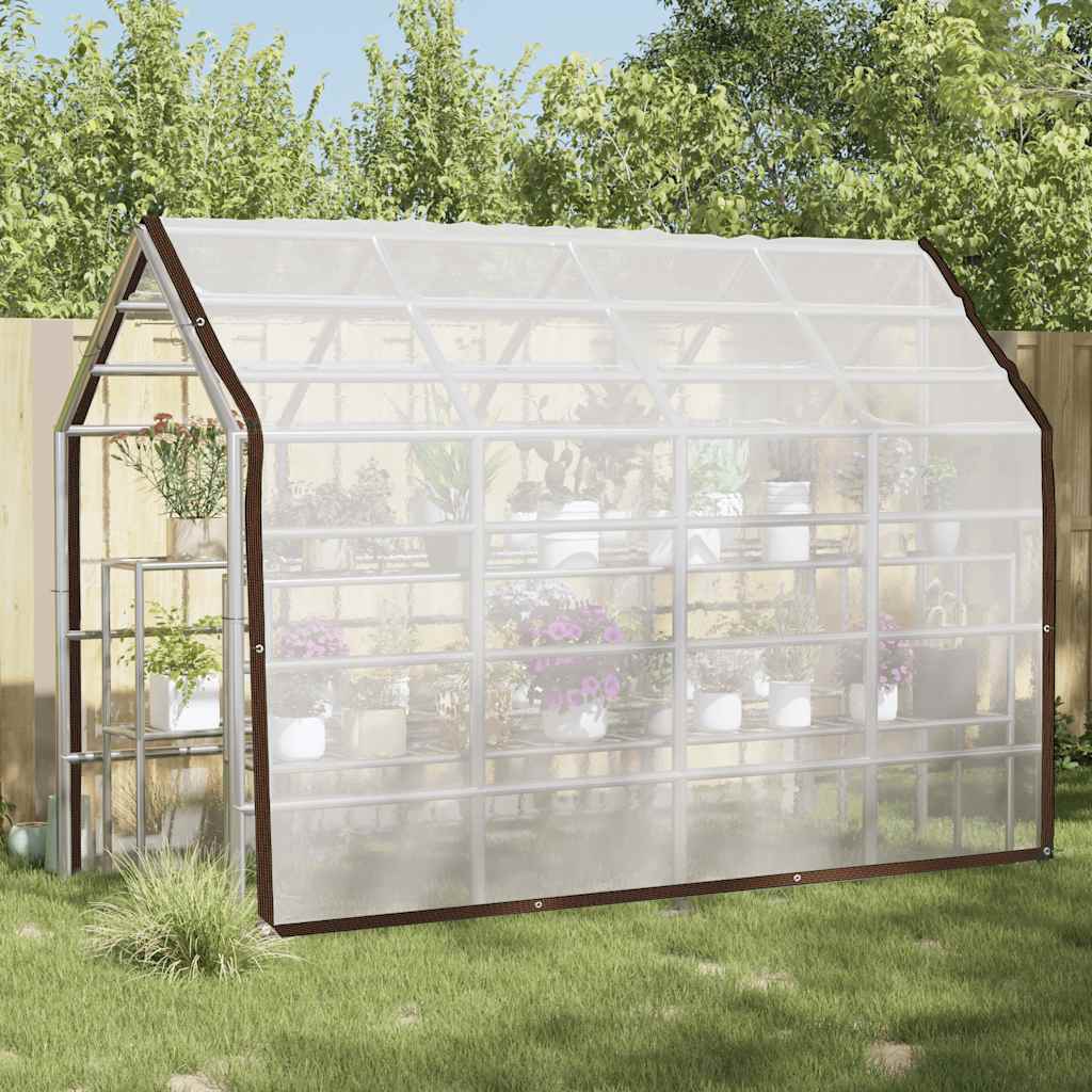 Vidaxxl Pflanzenabdeckung mit Ösen 3x5 m Polyethylen