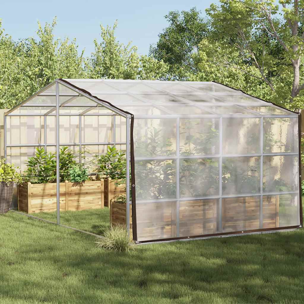 Vidaxxl Pflanzenabdeckung mit Ösen 3x8 m Polyethylen