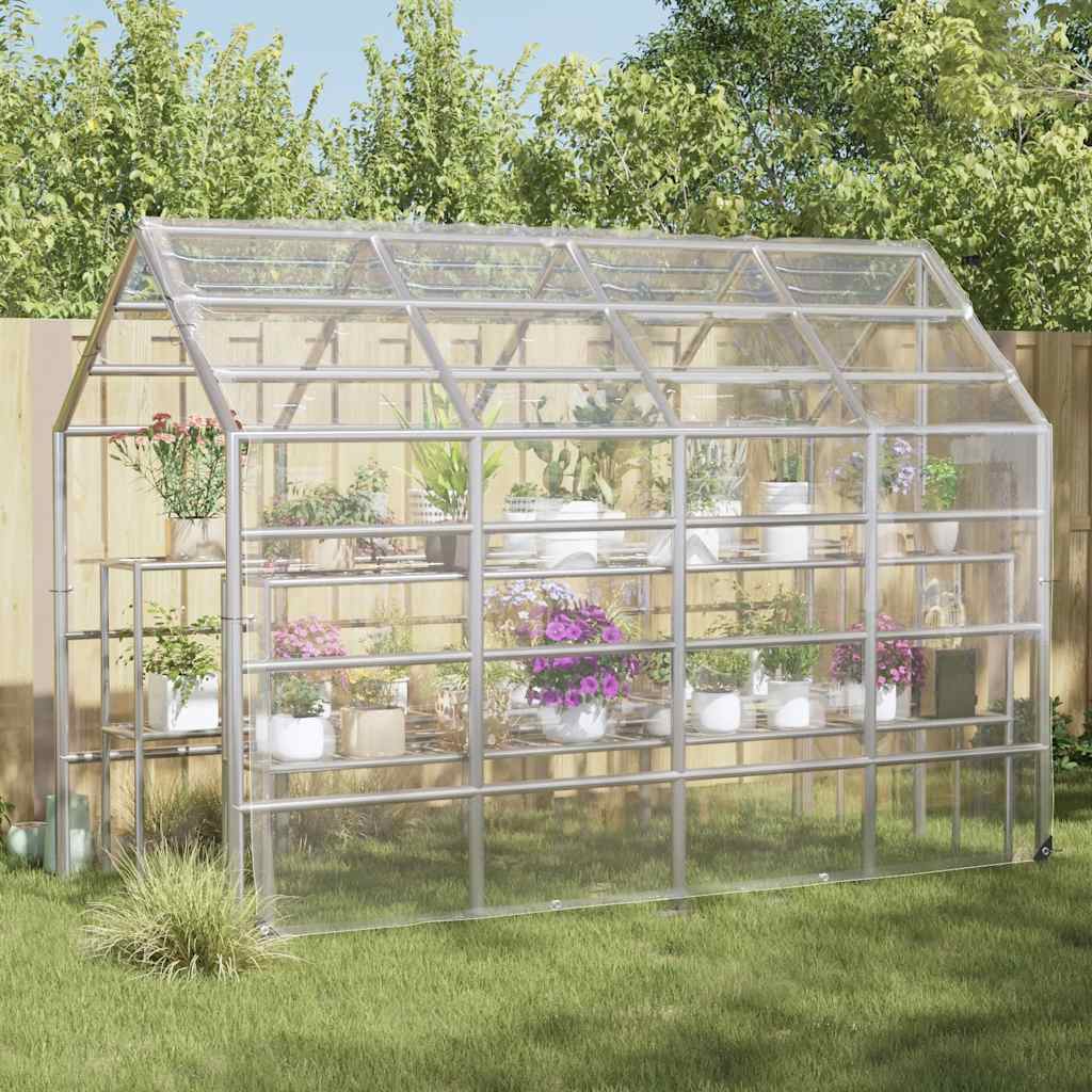 Vidaxxl Pflanzenabdeckung mit Ösen 3x5 m PVC