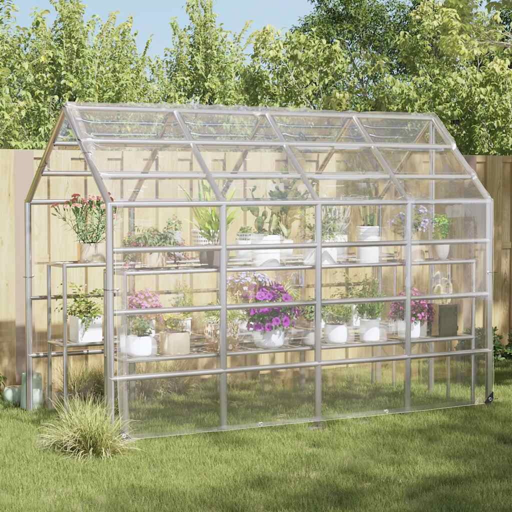 Vidaxxl Pflanzenabdeckung mit Ösen 3x6 m PVC