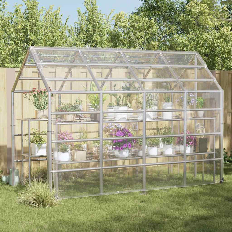 Vidaxxl Pflanzenabdeckung mit Ösen 3x6 m PVC