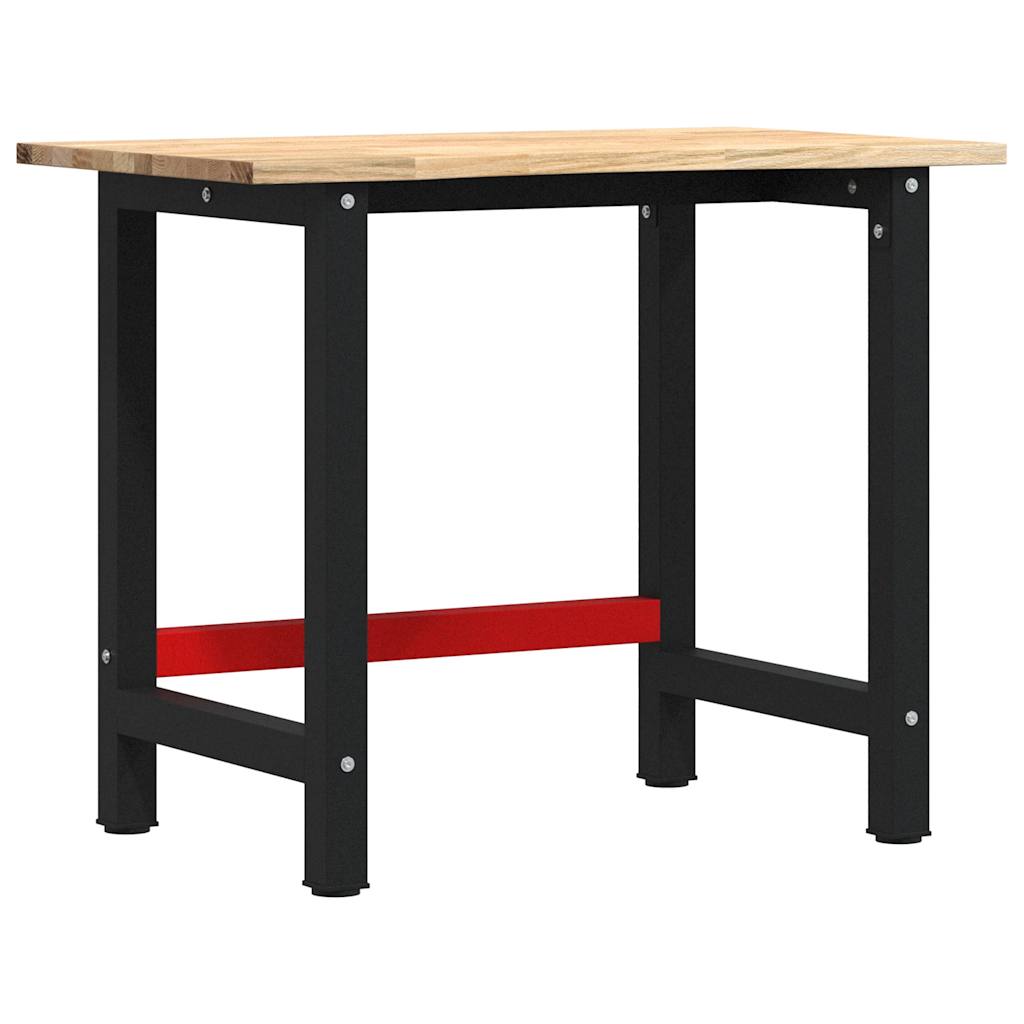 Vidaxx Werkbank 100x60x81,5 cm massive Eiche