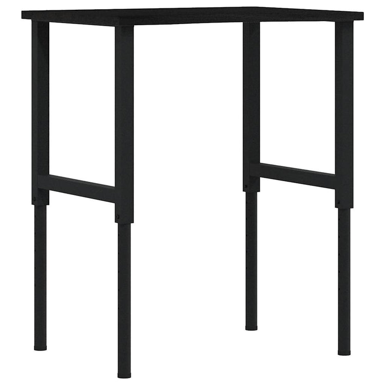 Vidaxx Werkbank 80x60x (71,5-98) cm Eiche dunkelbraun