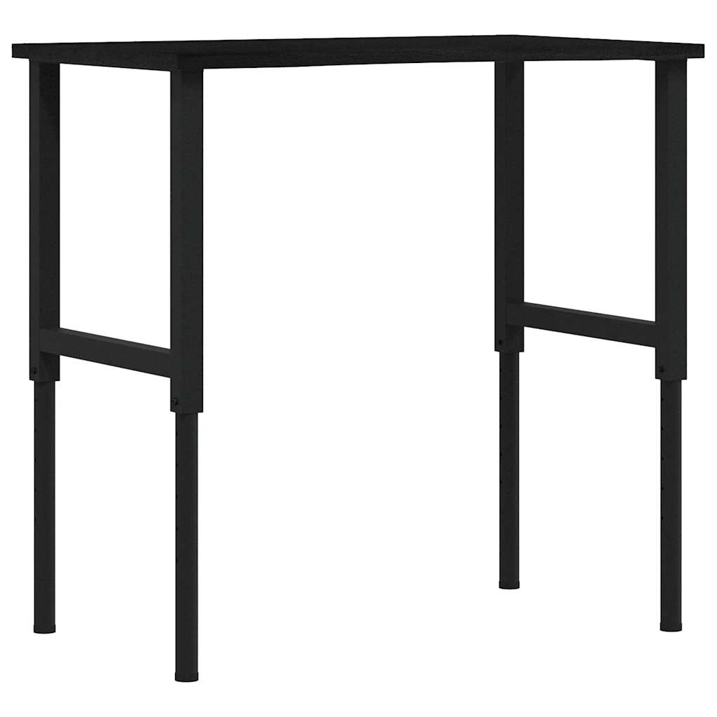 Vidaxx Werkbank 100x60x (71,5-98) cm Eiche dunkelbraun