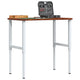 Vidaxx Werkbank Rechteck 100x60x (71,5-98) cm Eiche dunkelbraun