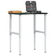 Vidaxx Werkbank 80x60x (71,5-98) cm Eiche dunkelbraun