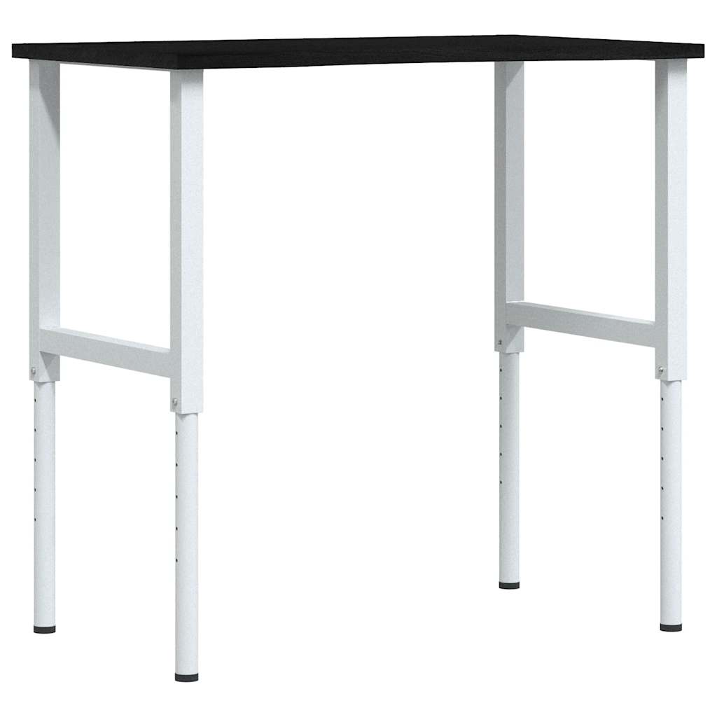 Vidaxx Werkbank 100x60x (71,5-98) cm Eiche dunkelbraun