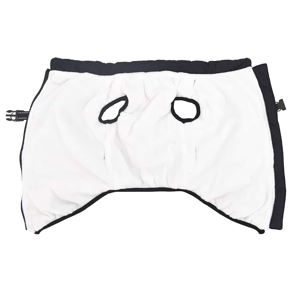 VIDAXL -Hundejacke mit Rüstungen wasserdichtem Reflexion dunkelblau 3xl