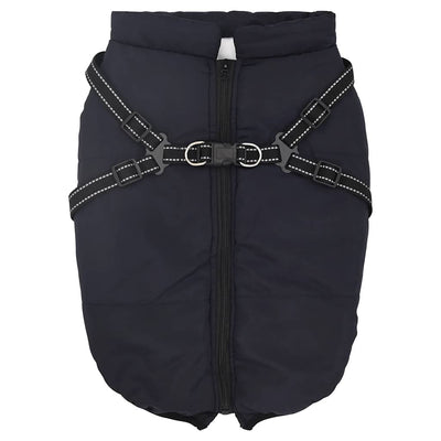 Vidaxl Hundemantel mit Rüstungen wasserdichtem Reflexion dunkelblau 5xl
