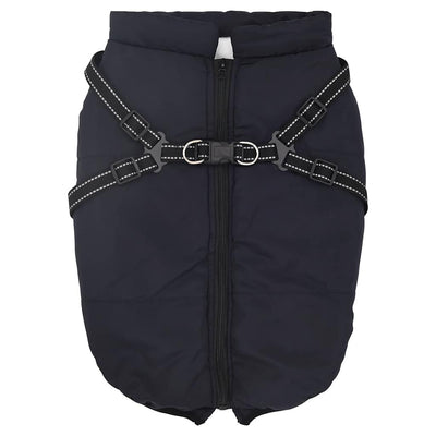 Vidaxl Hundemantel mit Rüstung wasserdichte reflektierende Marineblau 6xl