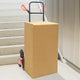 Vidaxxl Handwagen schwarz und rot 64,5 x 49,5 x 114 cm Stahl