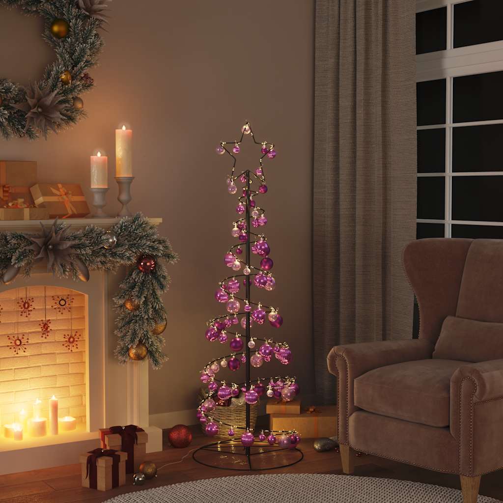 Vidaxl Weihnachtsbällchen 100 Sts Ø3 4 6 cm Lilac