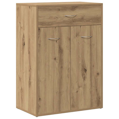 VidaXL Schuhschrank 60x35x84 cm aus handgefertigtem Holz, Farbe handwerkliche Eiche