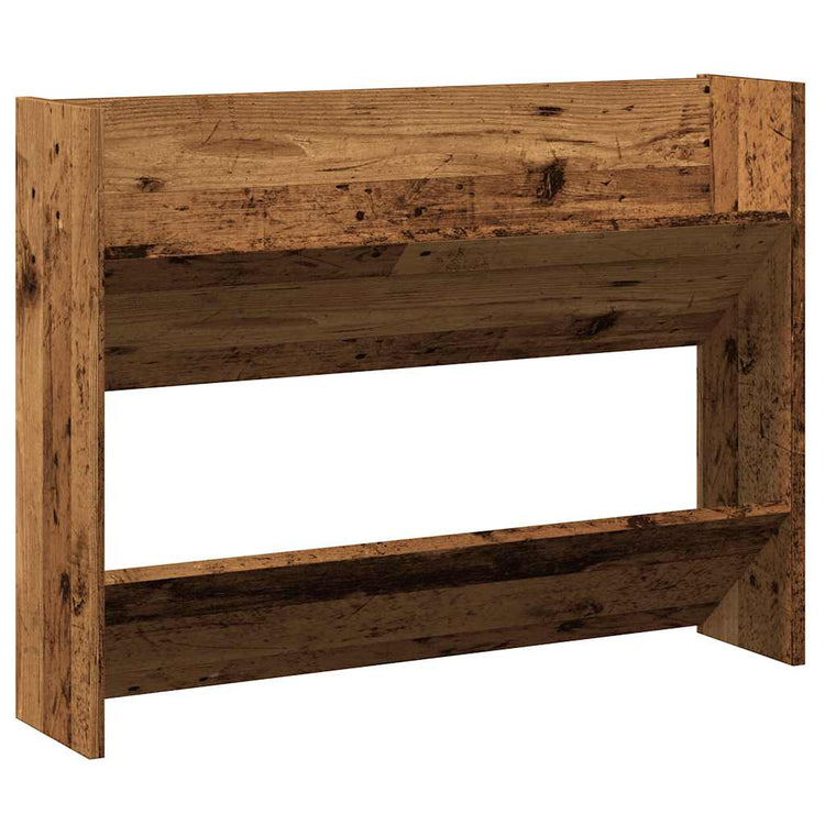 Vidaxl Wandschuhschrank 80x18x60 cm propertiertes Holz Altholz -gelöscht