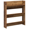 Vidaxl Wandschuhschrank 80x18x90 cm Eigenschaften Holz altes Holz gefärbt