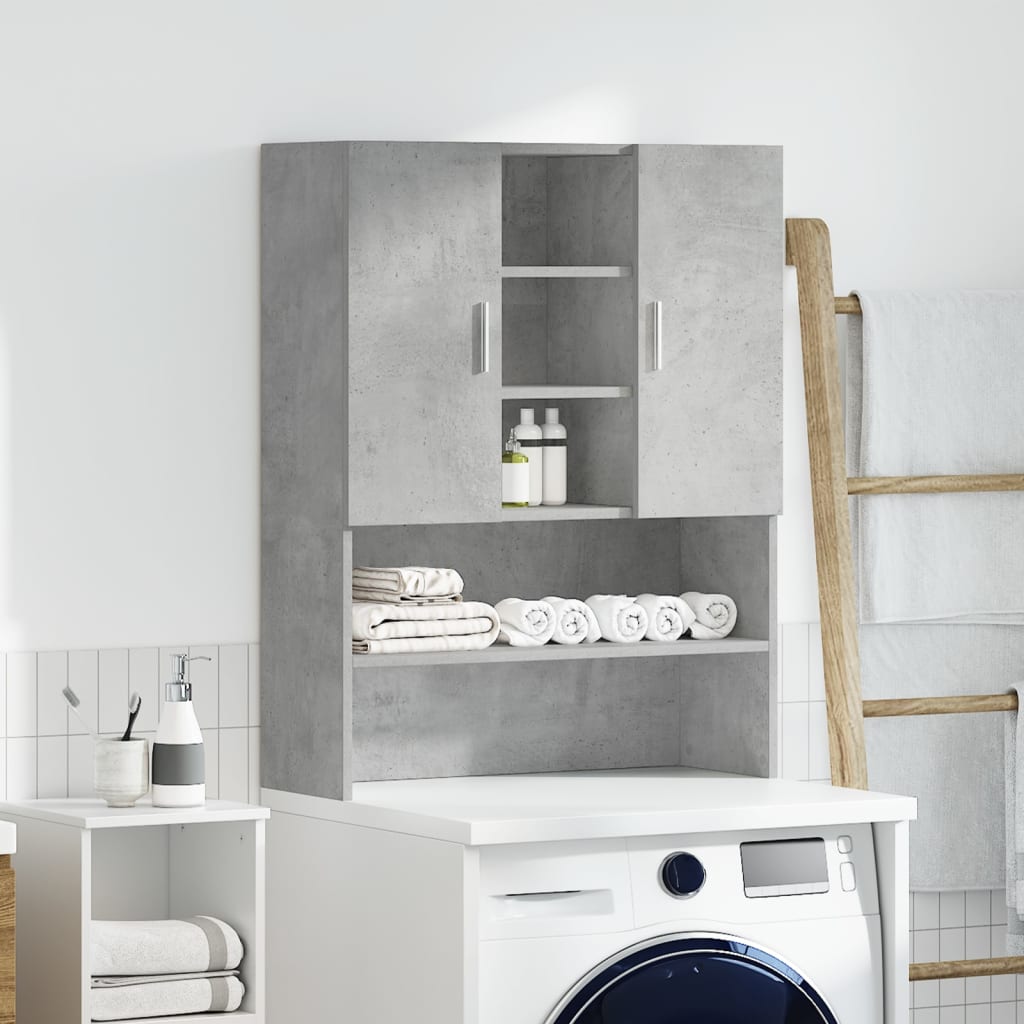 Vidaxl Waschmaschinenschrank 70,5 x 25,5 x 90 cm Betonpreis