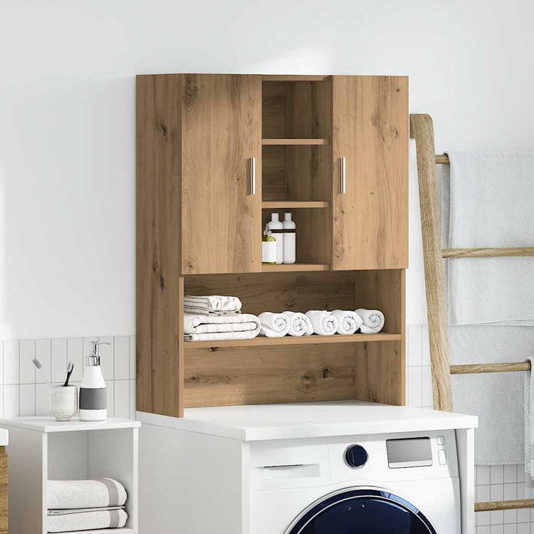 Vidaxl Waschmaschinenschrank 70,5 x 25,5 x 90 cm Artisanal Eiche Farbe