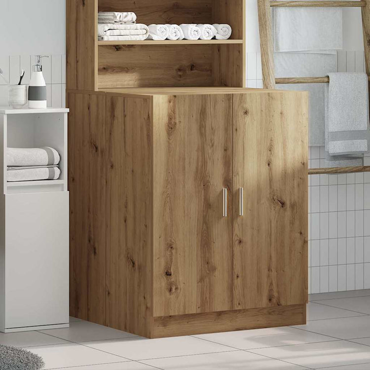 Vidaxx Waschmaschinenschrank 70,5 x 71,5 x 91,5 cm, handgefertigt, eichenfarben