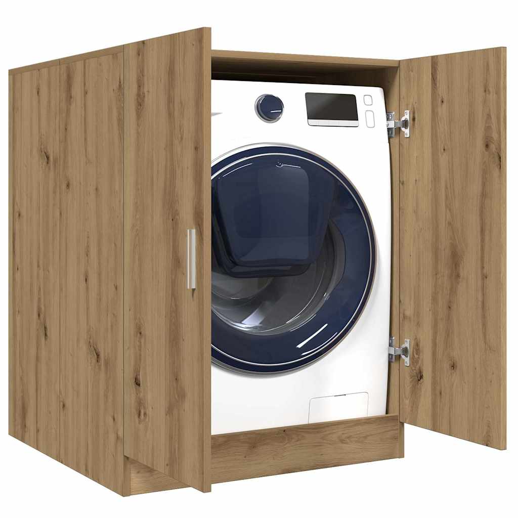 Vidaxx Waschmaschinenschrank 70,5 x 71,5 x 91,5 cm, handgefertigt, eichenfarben