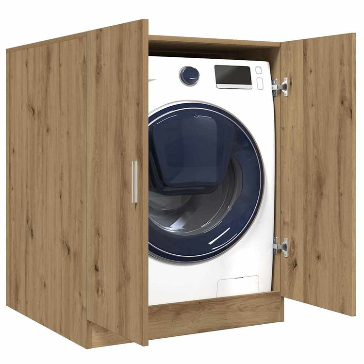 Vidaxx Waschmaschinenschrank 70,5 x 71,5 x 91,5 cm, handgefertigt, eichenfarben