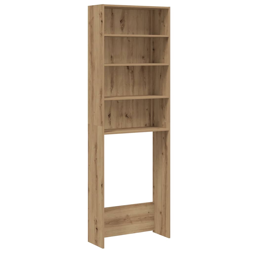 Vidaxl Waschmaschinenschrank 64x24x190 cm Artisanal Eiche Farbe