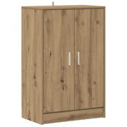 VIDAXL -Schuhschrank 60x35x92 cm verarbeitete Holzhandwerker -Eichenfarbe - afbeelding 2