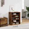VIDAXL -Schuhschrank 60x35x70 cm verarbeitetes Holz Oldholz -gelöscht
