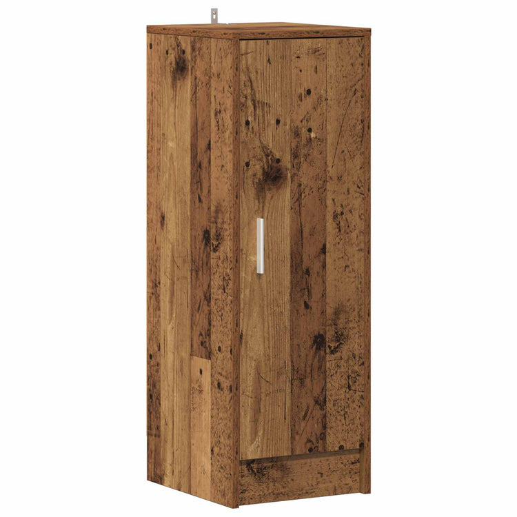 Vidaxl Schuhschrank 32x35x92 cm propertiertes Holz altes Holzfarbe