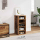 VIDAXL -Schuhschrank 32x35x70 cm verarbeitetes Holz Oldholz -gelöscht