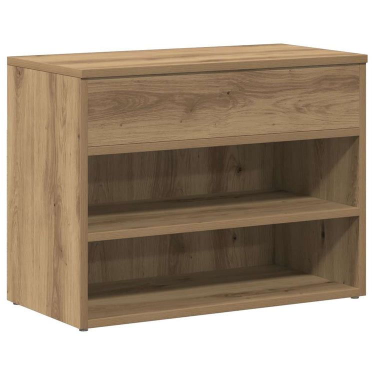VIDAXL -Schuhbank 60x30x45 cm verarbeitete Holzhandwerksanlage Farbe