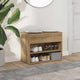 VIDAXL -Schuhbank 60x30x45 cm verarbeitete Holzhandwerksanlage Farbe